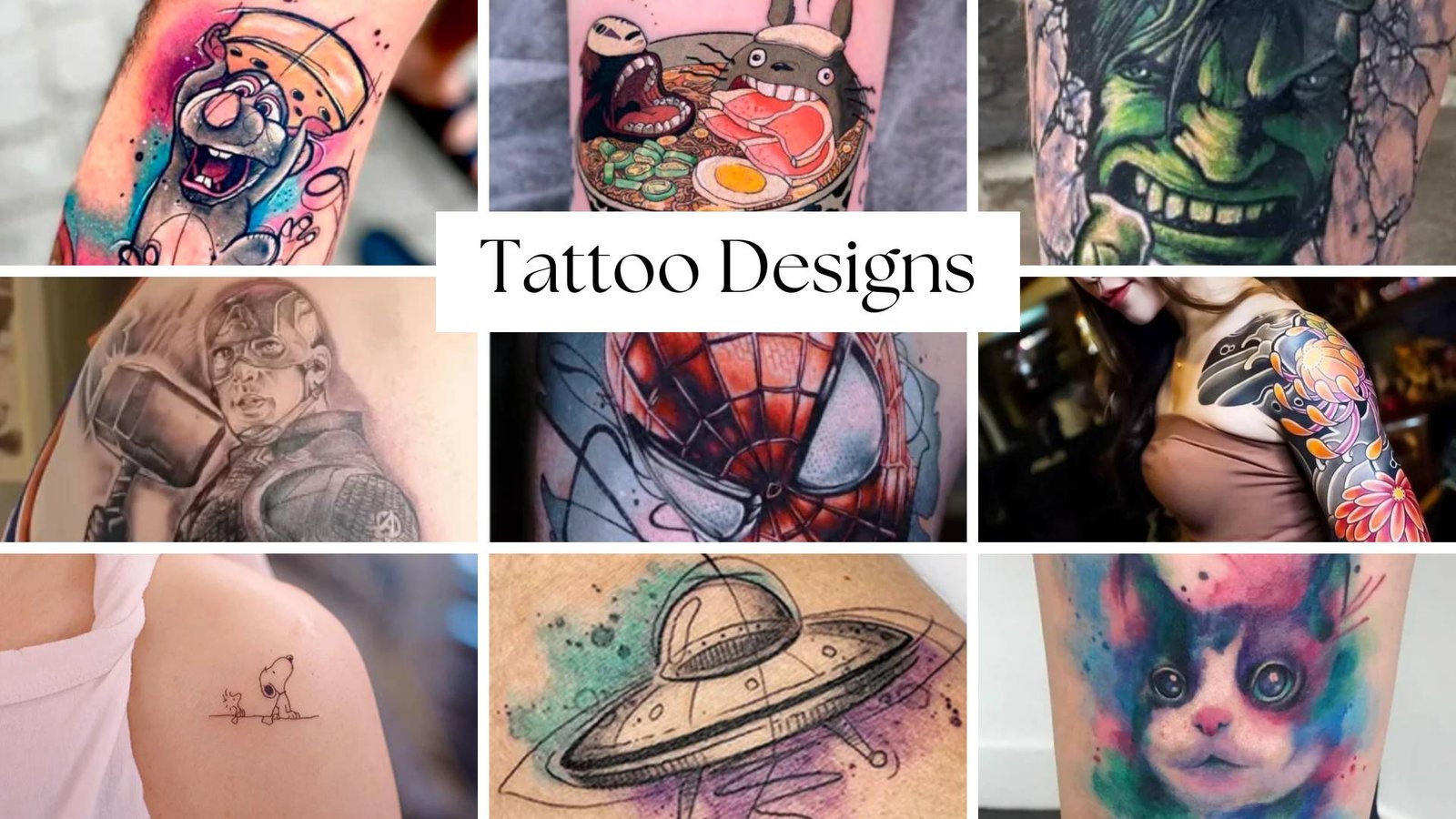 Tattoo Designs Unleashing Your Creative Expression