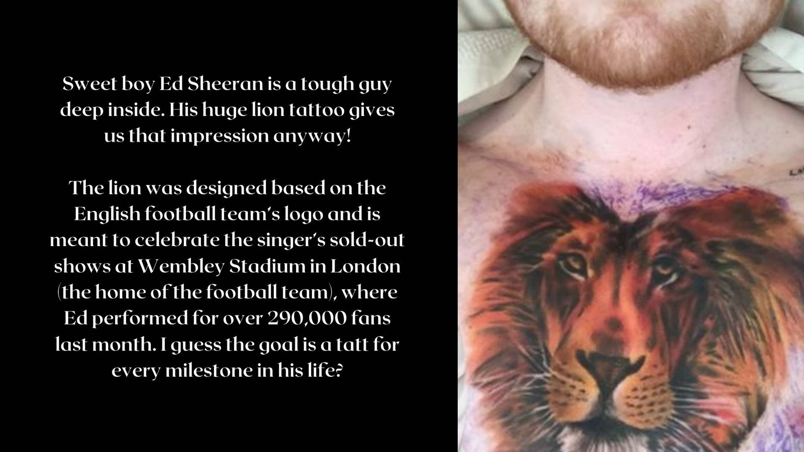 Ed Sheeran’s Tattoos & Their Meanings