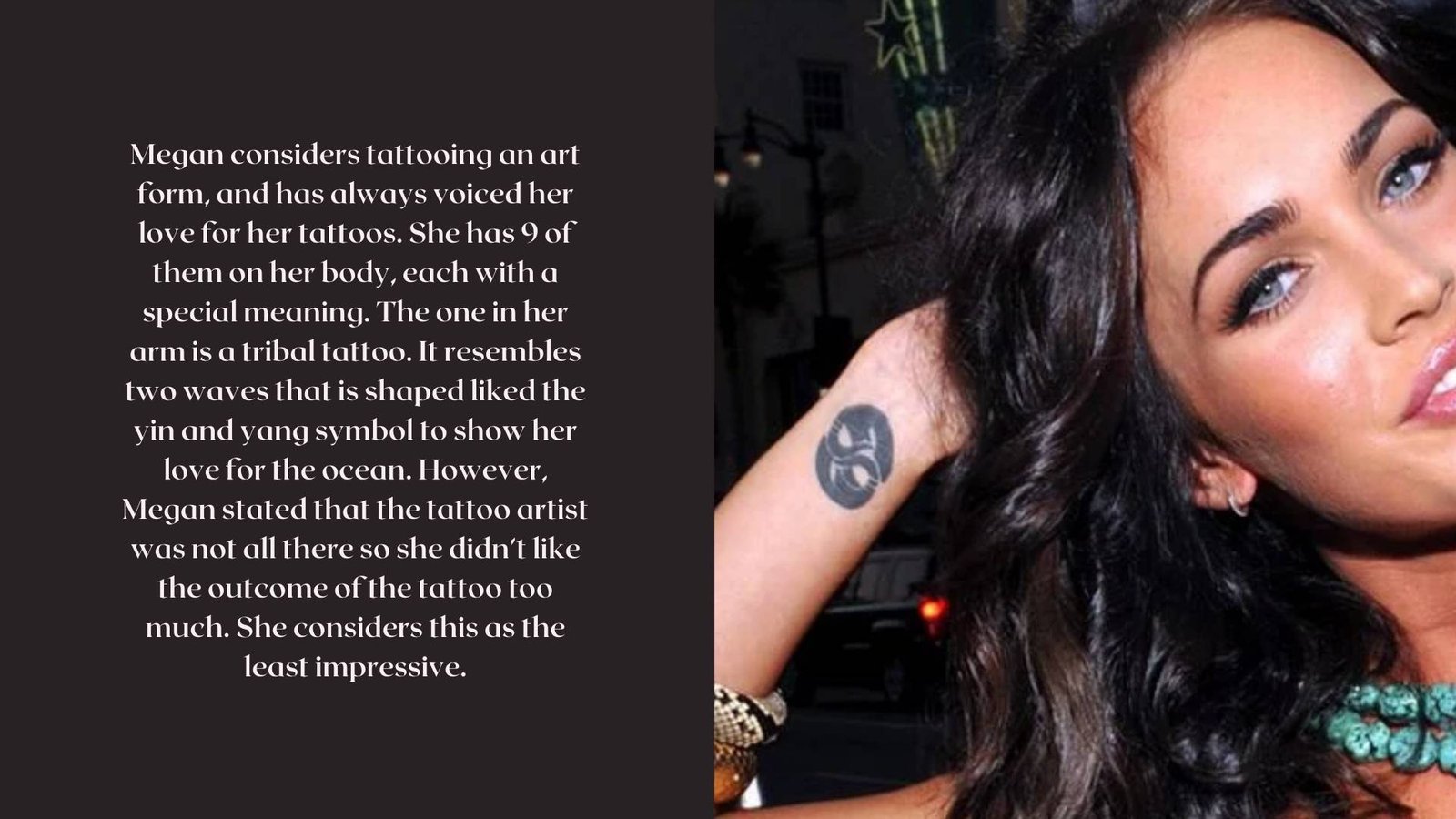 Megan Fox’s Tattoos & Their Meanings