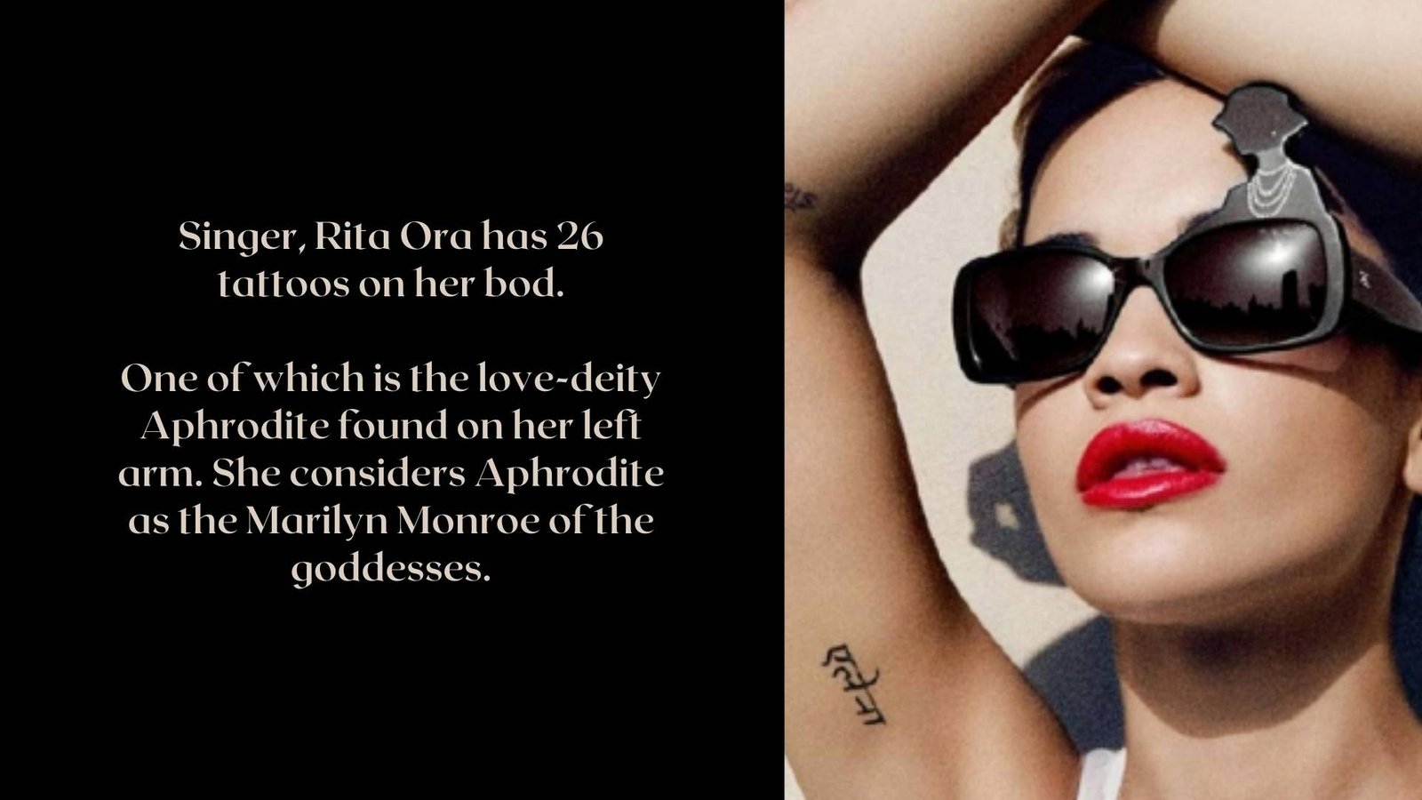 Rita Ora’s Tattoos & Their Meanings