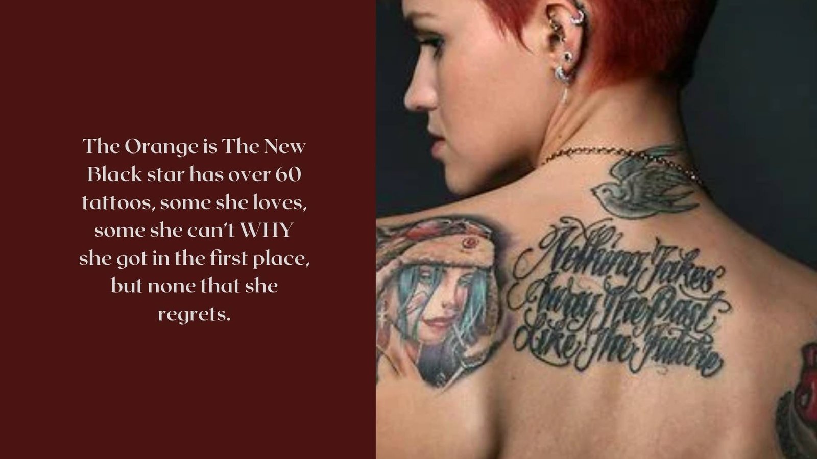 Ruby Rose’s Tattoos & Their Meanings