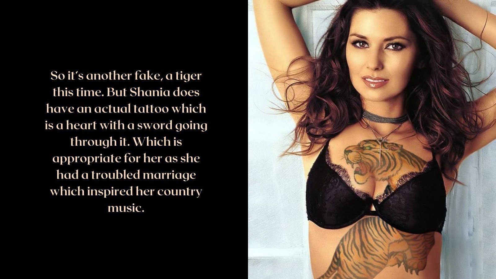 Shania Twain’s Tattoos & Their Meanings
